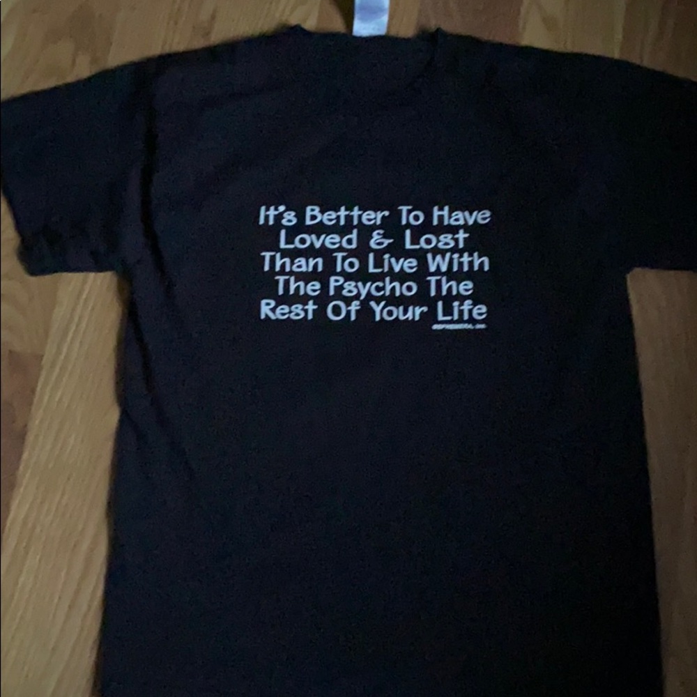 T-Shirt With A Saying